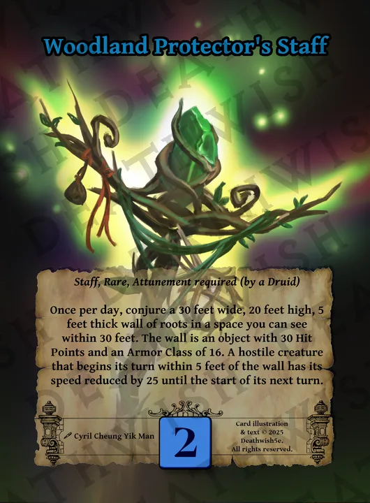 Woodland Protector's Staff