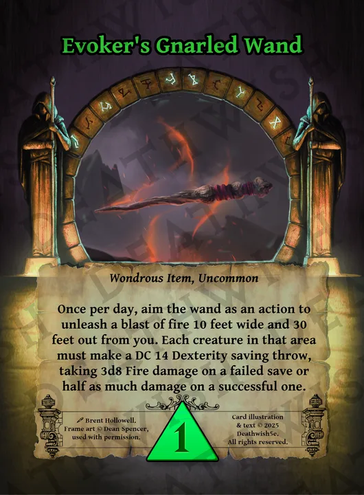 Evoker's Gnarled Wand