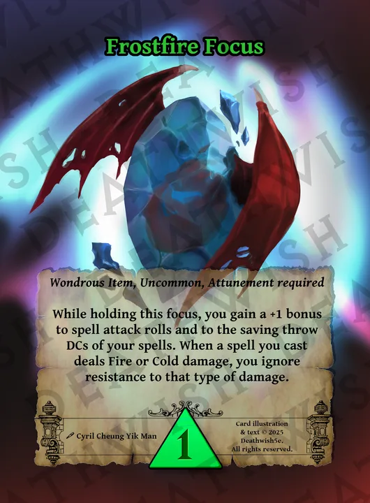 Frostfire Focus