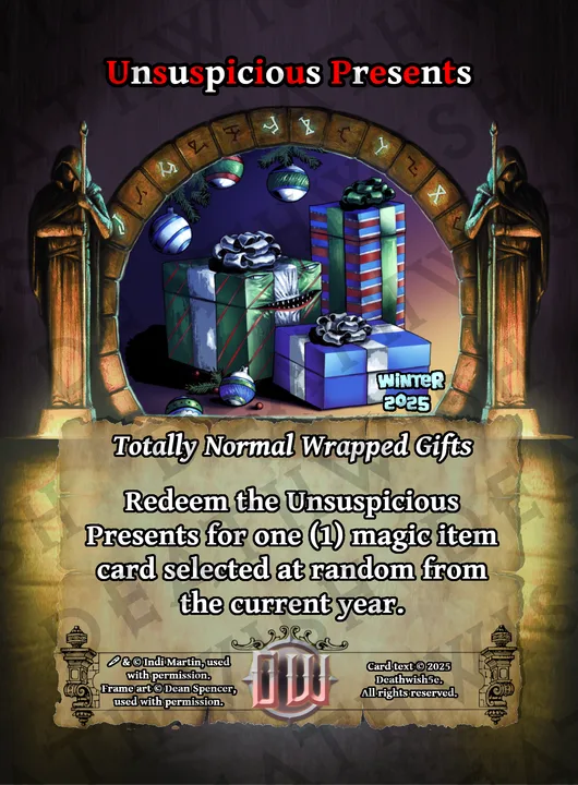 Unsuspicious Presents