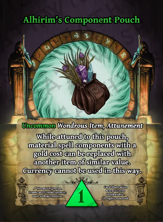 Alhirim's Component Pouch