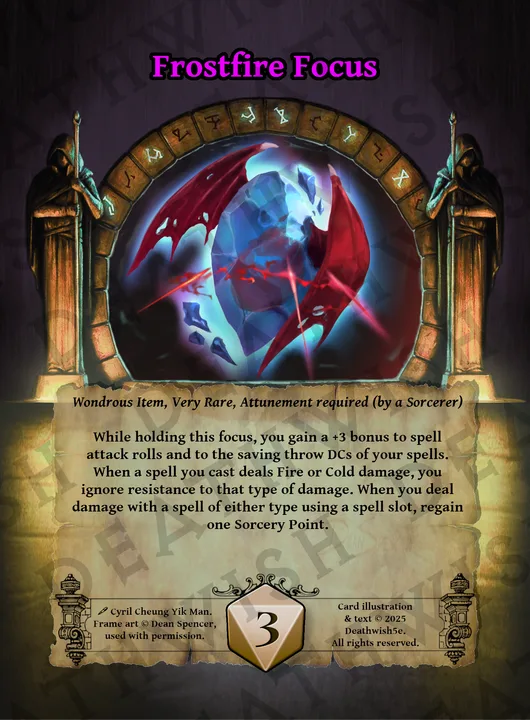 Frostfire Focus