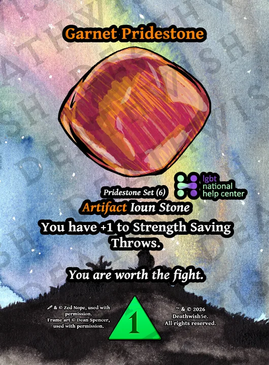 Garnet Pridestone
