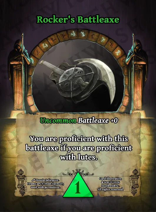 Rocker's Battleaxe