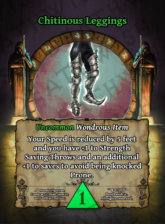 Chitinous Leggings
