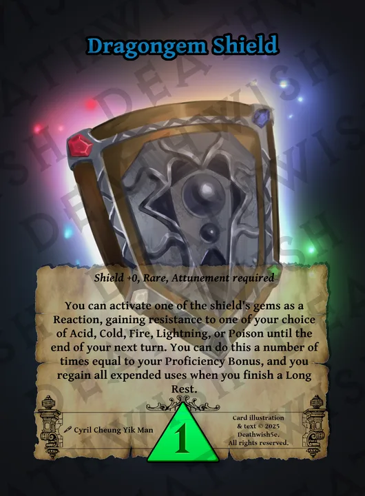 Dragongem Shield