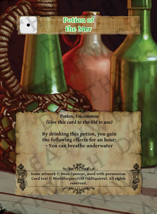 Potion of the Mer