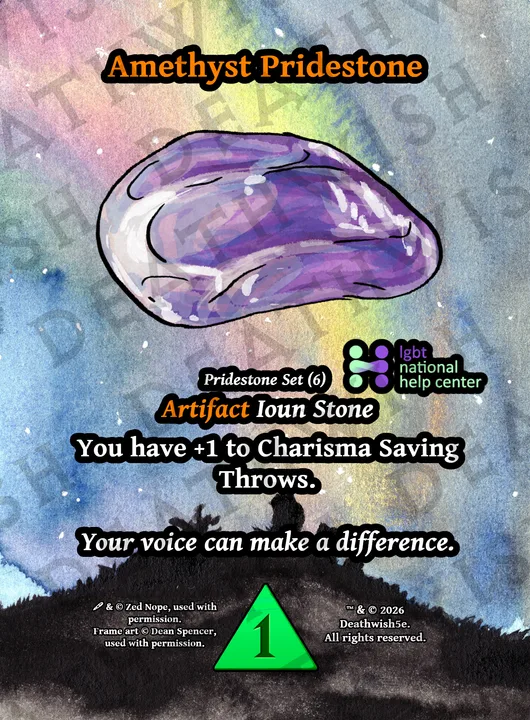 Amethyst Pridestone