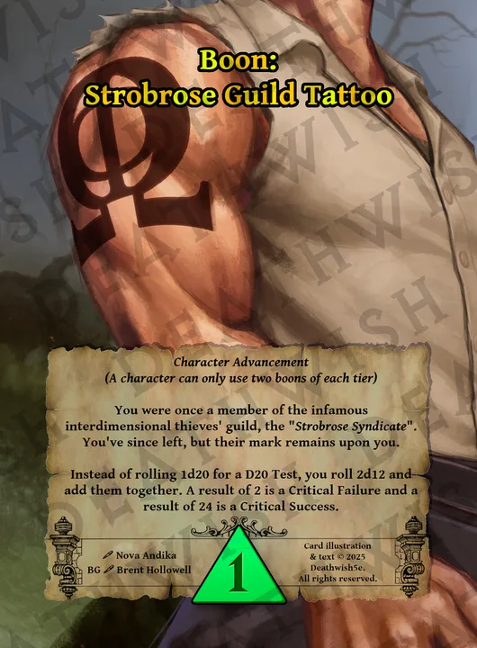 Strobrose Guild Tattoo