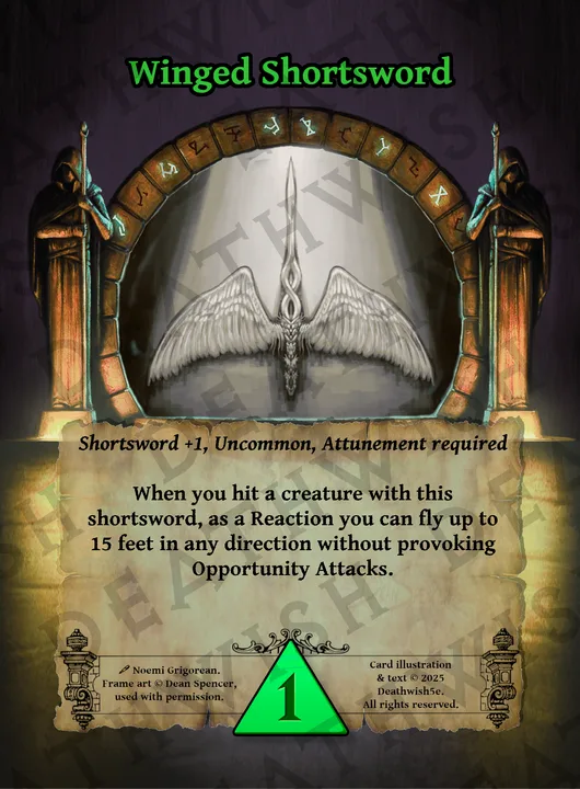 Winged Shortsword