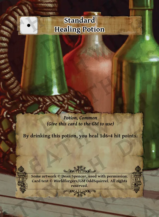 Standard Healing Potion