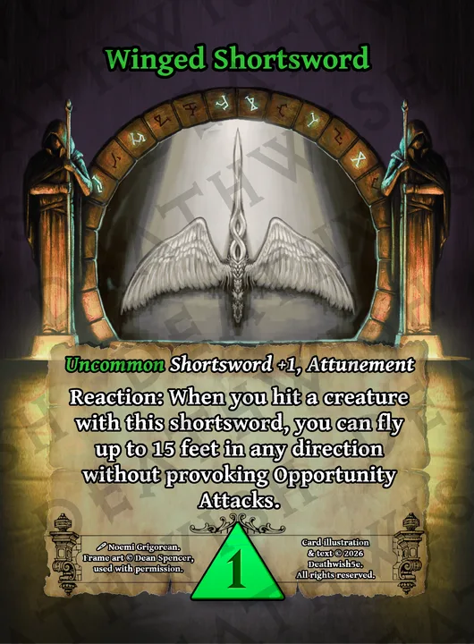 Winged Shortsword