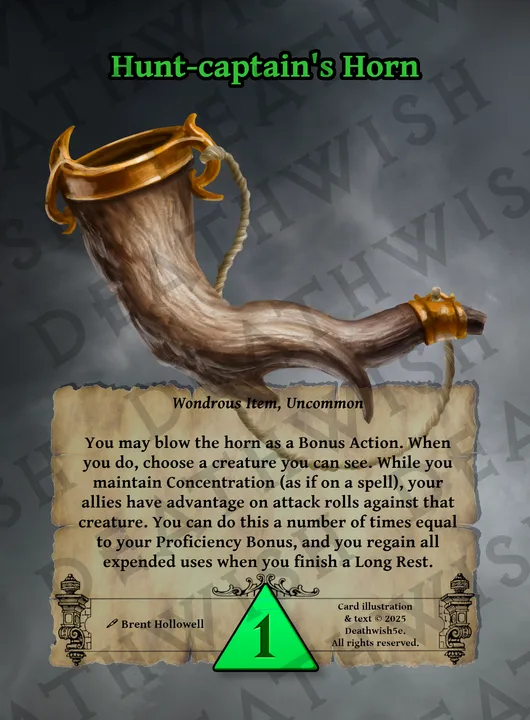 Hunt-captain's Horn