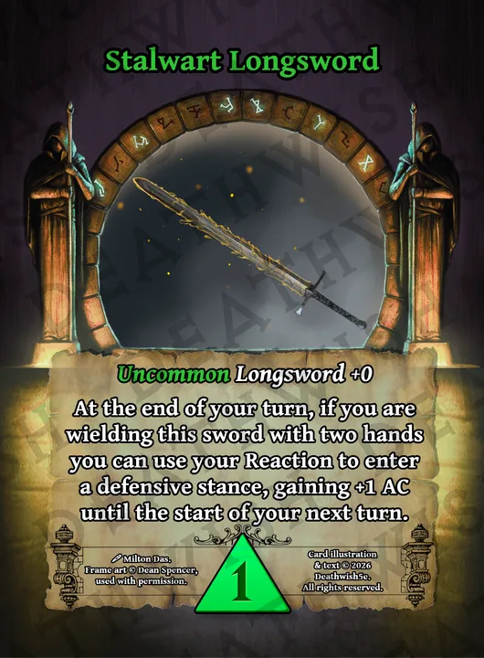 Stalwart Longsword