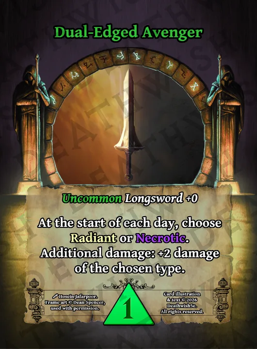 Dual-Edged Avenger