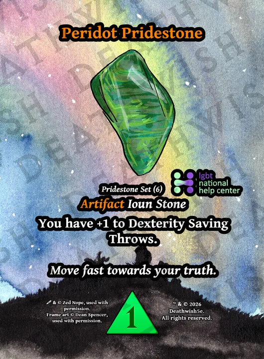 Peridot Pridestone