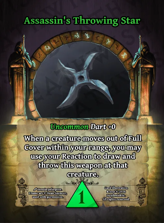 Assassin's Throwing Star