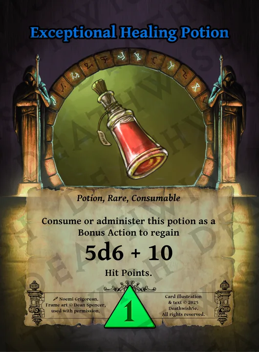 Exceptional Healing Potion