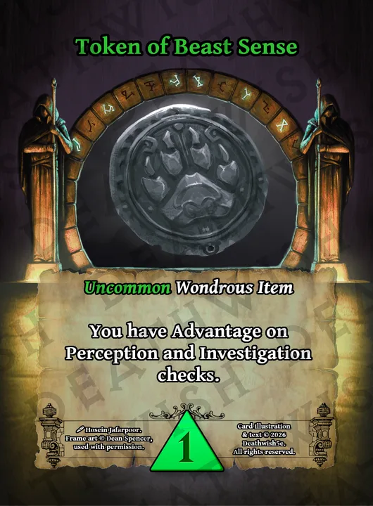 Token of Beast Sense