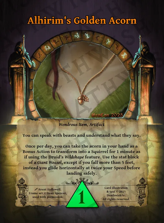 Alhirim's Golden Acorn