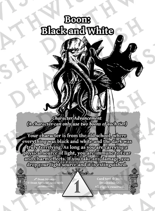 Black and White